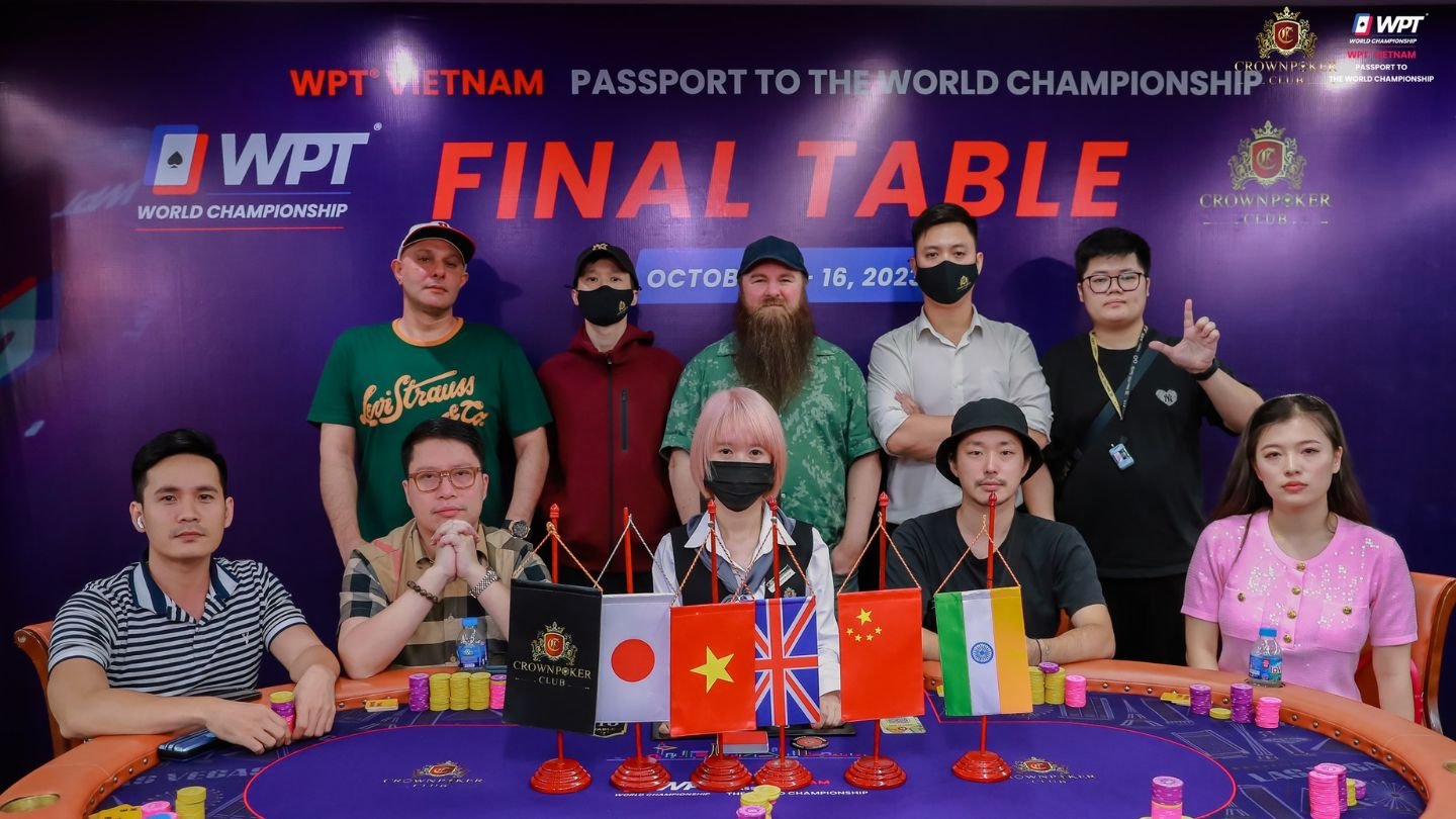 World Poker Tour: Lịch sử hình thành và quy mô các giải đấu 6 WPT Vietnam Passport to the World Championship Season 2023